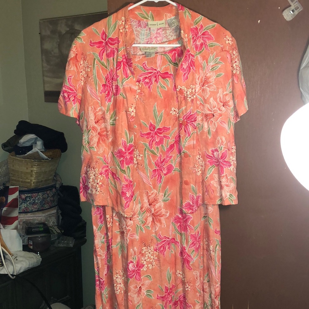 Studio Ease 2 piece dress SZ 12
